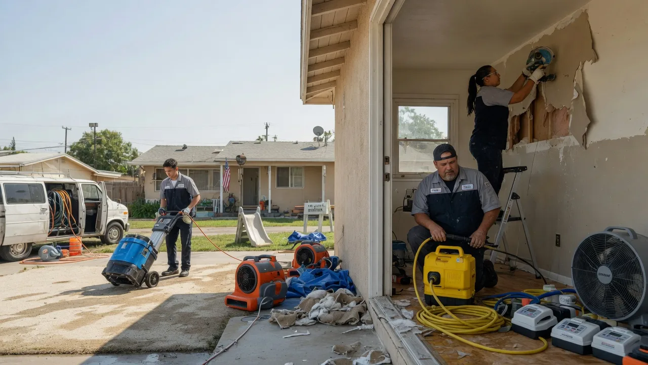 Water Damage Restoration in Mountain Ranch, CA near me